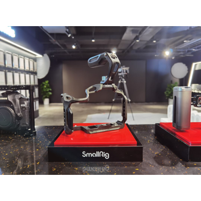 POS. SmallRig Base Plate Black/Red 18x18 cm