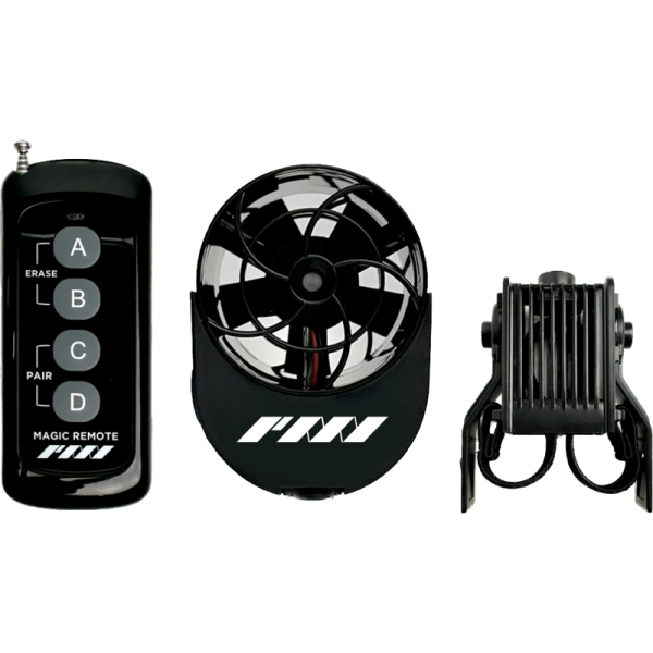PMI RC Haze Fan Upgrade pack with  RC Haze Fan + Fan Dock + Magic Remote, Kit cu ventilator, suport ventilator si telecomanda