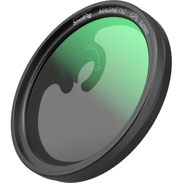 SmallRig 4388 MagEase Magnetic CPL Filter Kit with M-mount Filter Adapter (52mm), FIltru smartphone