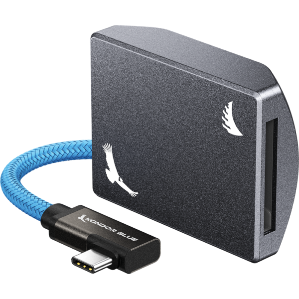 Angelbird Kondor Blue CFexpress B Recording Module (MagSafe Compatible External) Space Gray, Card reader cu MagSafe