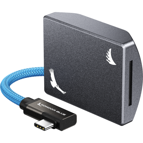 Angelbird Kondor Blue SD Recording Module (MagSafe Compatible External) Space Gray, Card reader cu MagSafe