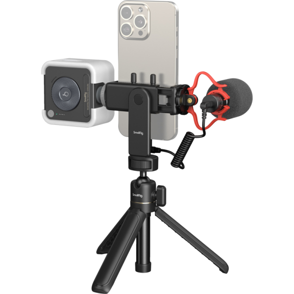 SmallRig 4369 Smartphone Vlog Tripod Kit VK-50 Advanced Version, Trepied smartphone