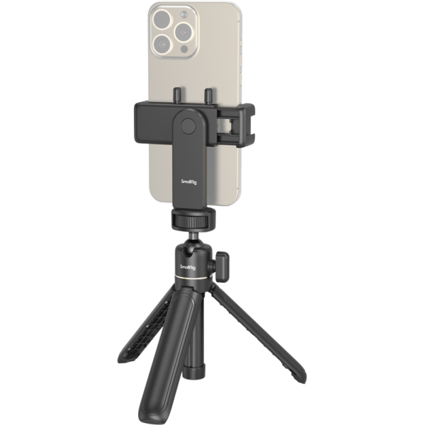 Trepied smartphone cu prindere, SmallRig 4364 Smartphone Vlog Tripod Kit VK-20 Advanced Version
