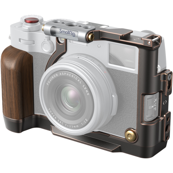 SmallRig 4557 Cage Retro for Fujifilm X100VI, Carcasa retro camera foto video mirrorless