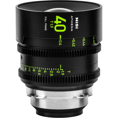 Avatar-Shop|NiSi Cine Lens Athena Prime 40mm T1.9 RF-Mount, obiective foto|NISI