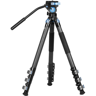 Trepied foto carbon, Sirui Carbon Fiber Tripod Kit with VideoHead L-324F + VA-5X