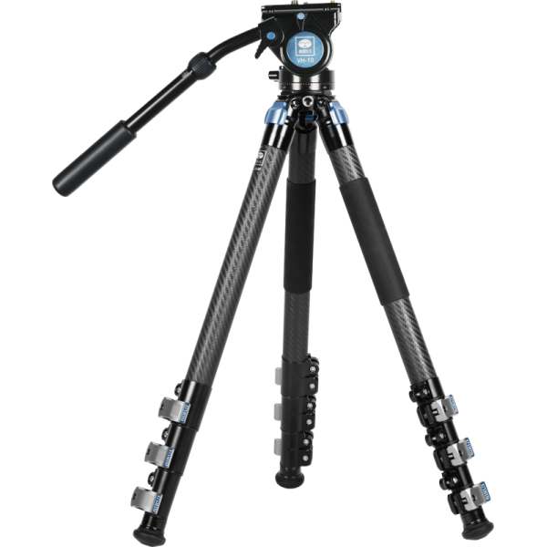 Trepied foto carbon, Sirui Carbon Fiber Tripod Kit with VideoHead L-324F + VH-10