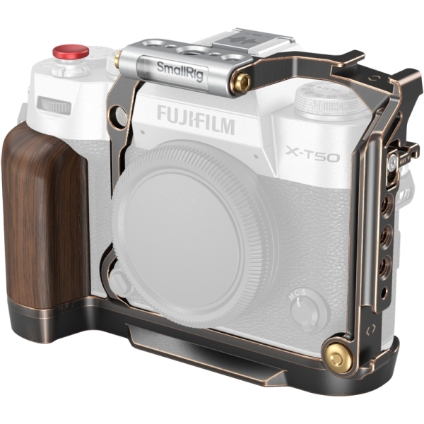 SmallRig 4714 Retro Cage for FUJIFILM X-T50, Carcasa camera foto video mirrorless