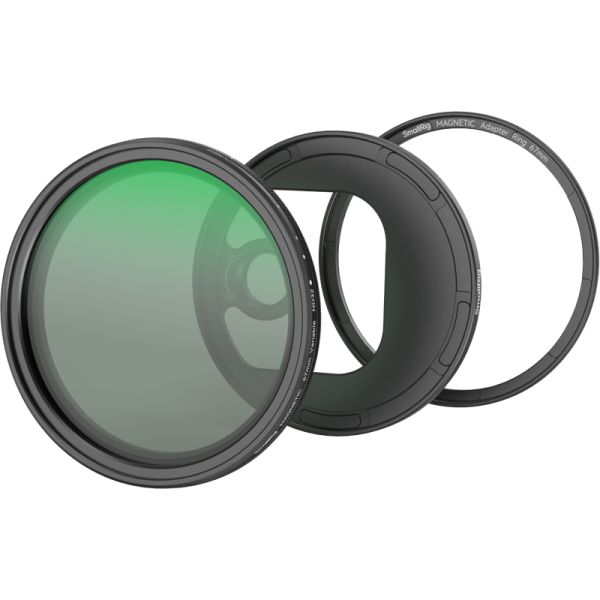 SmallRig 4725 Attachable VND Filter Kit ND2-ND32 (1-5 Stop) with T-mount Filter Adapter 67mm, Filtru pentru smartphone