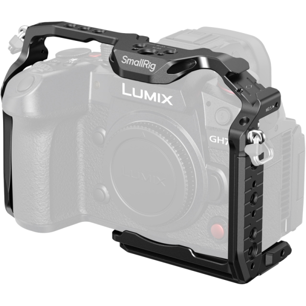 SmallRig 4824 HawkLock Quick Release Cage for Panasonic Lumix GH7 / GH6, Carcasa camera foto video mirrorless