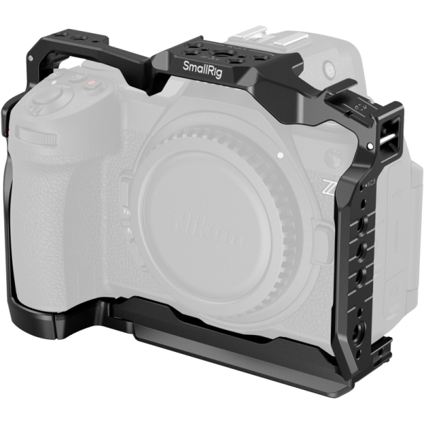 SmallRig 4519 Cage pentru Nikon Z 6III, Filet 1/4-20, Filet 3/8-16, Placa Arca-Swiss, Sina NATO