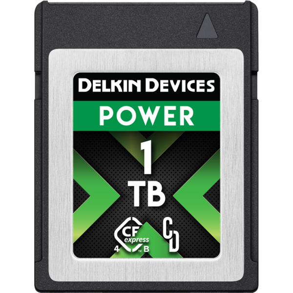 Delkin CFexpress Power R3560/W3220/SW1570 (4.0) 1TB, Card memorie CFExpress