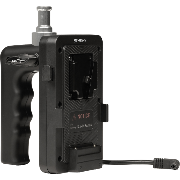 Nanlite V-mount Battery Grip with DC Connector