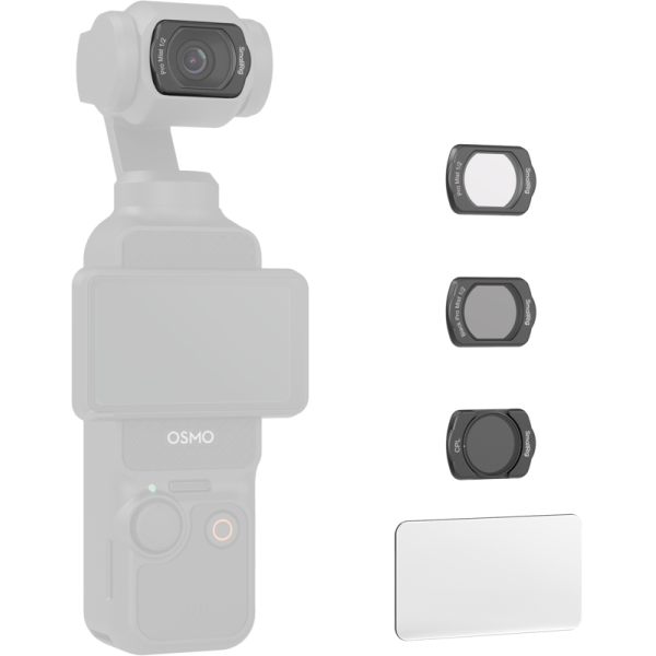 SmallRig 4775 Black / White Mist & CPL Filter Set for DJI Osmo Pocket 3, Filtre dedicate DJI Osmo