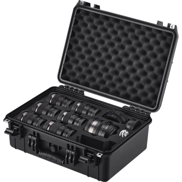 Samyang V-AF Full KIT, Kit obiective cu husa de transport obiective, montura Sony E