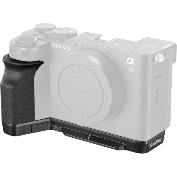 SmallRig 4797 L-Shape Mount Plate with Silicone Handle for Sony Alpha 7C II / Alpha 7CR, Husa protectie camera
