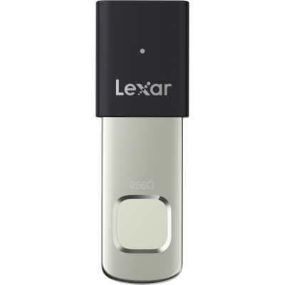 Lexar JumpDrive Fingerprint F35pro USB 3.2 Gen1, up to R300/W350, 256GB, Stick memorie...
