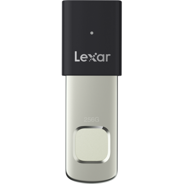 Lexar JumpDrive Fingerprint F35pro USB 3.2 Gen1, up to R300/W350, 256GB, Stick memorie securizat cu amprenta