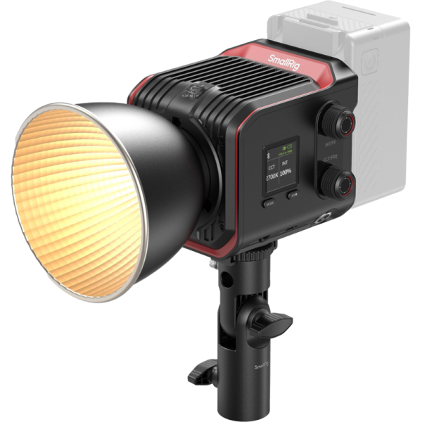 SmallRig 4893 RC 100B Standard Lampa video de studio, LED 100W, Bi-Color, Adaptor Trepied, Alimentare V-Mount