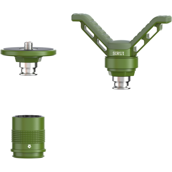 Sirui Quick Release Clamp V-Shape Gun / Plate Green, Clema cu eliberare rapida in forma V