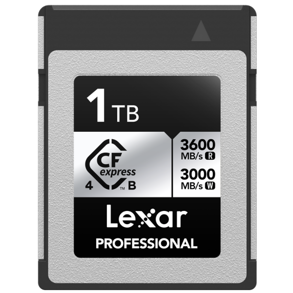 Lexar CFexpress 4.0 Pro Silver, R3600/W3300 1TB, Card memorie CF Fast