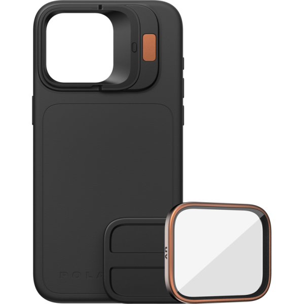 PolarPro Kit - LiteChaser iPhone 15 Pro Case Black + UV Filter