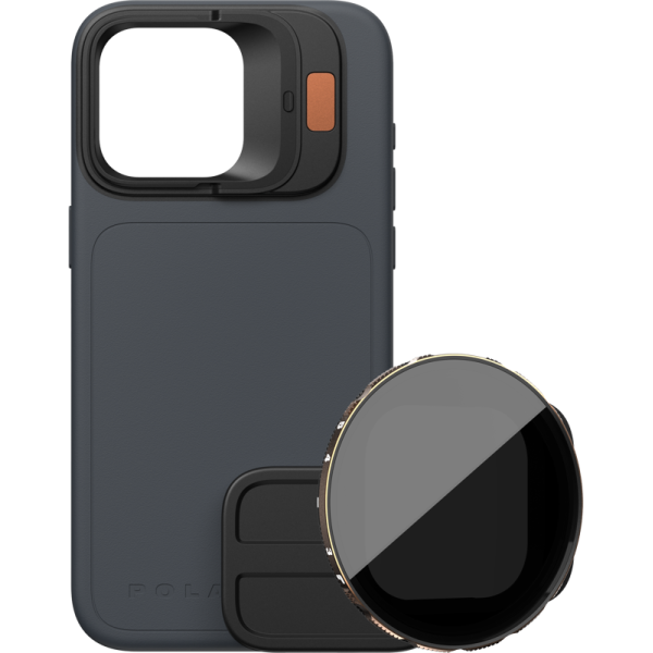 PolarPro Kit - LiteChaser iPhone 15 Pro Case Ocean + VND 3-5 Filter