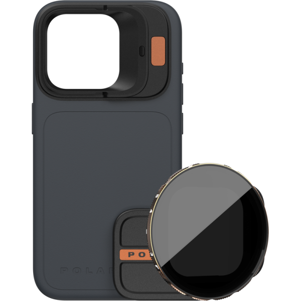PolarPro Kit - LiteChaser iPhone 15 Pro Max Case Ocean + VND 3-5 Filter