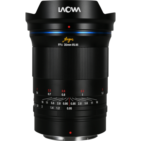 Laowa Argus 35mm f/0.95 FF, Obiectiv Fix, Montura Nikon Z, Design Apocromatic APO, Diafragma 9 Lamele, Focalizare Manuala