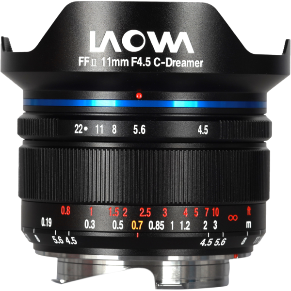 Laowa 11mm f/4.5 FF RL, Obiectiv Ultra-Wide Rectiliniu, Montura Leica M, Unghi 126 grade, Focalizare Manuala, Negru