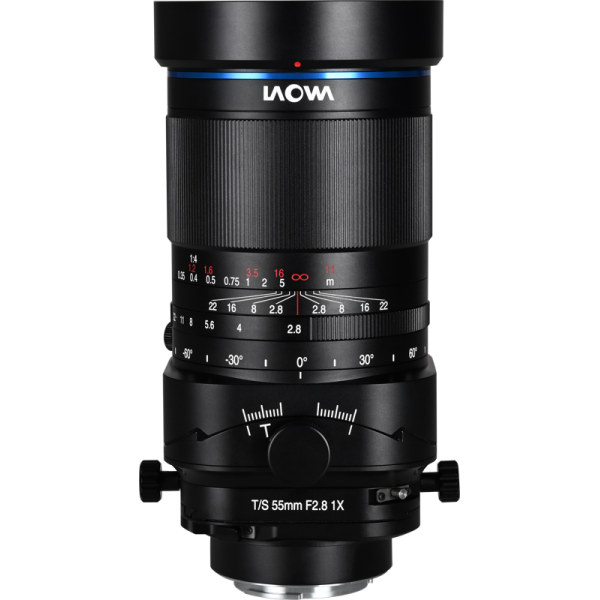 Laowa 55mm f/2.8 Tilt-Shift 1X Macro, Montura Sony FE, Inclinare 8 grade, Deplasare 11mm, Focalizare Manuala