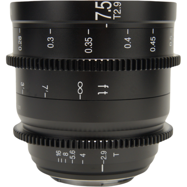 Laowa 7.5mm T2.9 Zero-D S35 Cine, Obiectiv Cinema, Montura Fuji X, Unghi Ultra Larg, Diafragma T2.9, Constructie Metalica