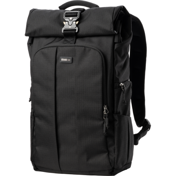 Think Tank FocusPoint 30L I Hybrid RollTop Backpack I Asphalt Black