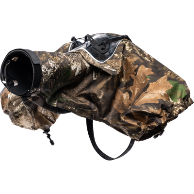 Think Tank Rain Cover I RealTree APX Camo (EYEPIECE REQUIRED) I Hydrophobia D 70-200 V3