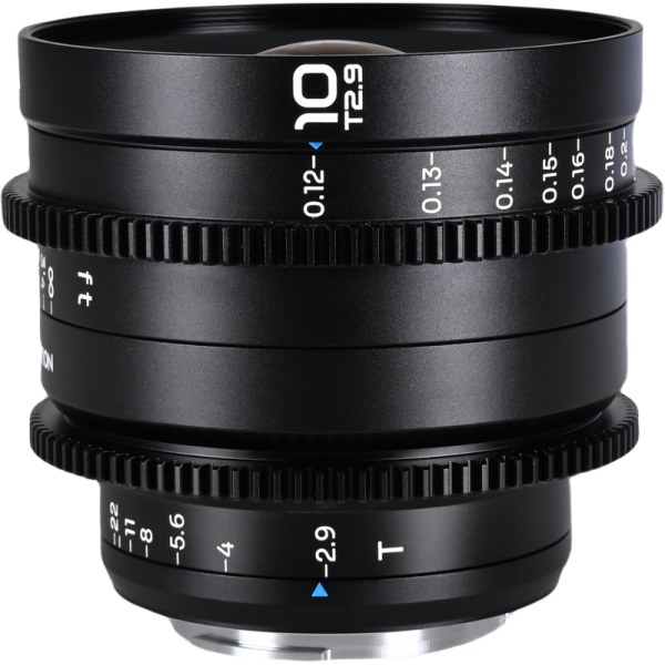 Laowa 10mm T2.9 Zero-D VV Cine, Montura Sony E, Obiectiv Ultra-Wide, Unghi 130.3°, Diafragma T2.9, Filtru 77mm