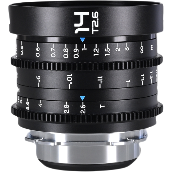 Laowa 14mm T2.6 Zero-D VV Cine, Obiectiv Ultra-Wide, Montura Arri PL, Unghi 114 grade, Zero Distorsiune, Constructie Metalica