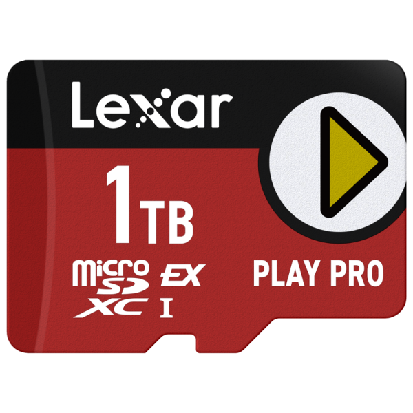Lexar microSD Express PLAY Pro Express 7.1, R900/W600 C10 U3 (UHS-I) 1TB, Card memorie MicroSD