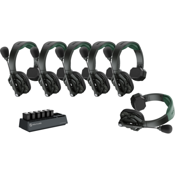 Hollyland Solidcom SE Pro- 6 Person Noise Cancelling Headset Intercom