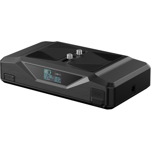 SmallRig 4826 CB75 Camera Base Battery, Baterie cu Placa de Baza, Capacitate 73.8Wh, Incarcare Rapida 65W, 2x D-Tap, 2x USB-C