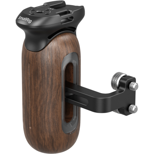 SmallRig 5237 Wooden Side Handle with 1/4"-20 Screw