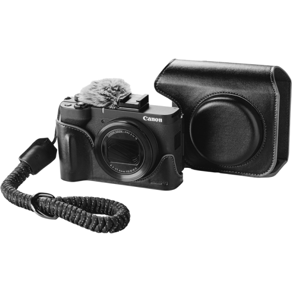 SmallRig 5386 Leather Case Kit for Canon PowerShot V1 Black