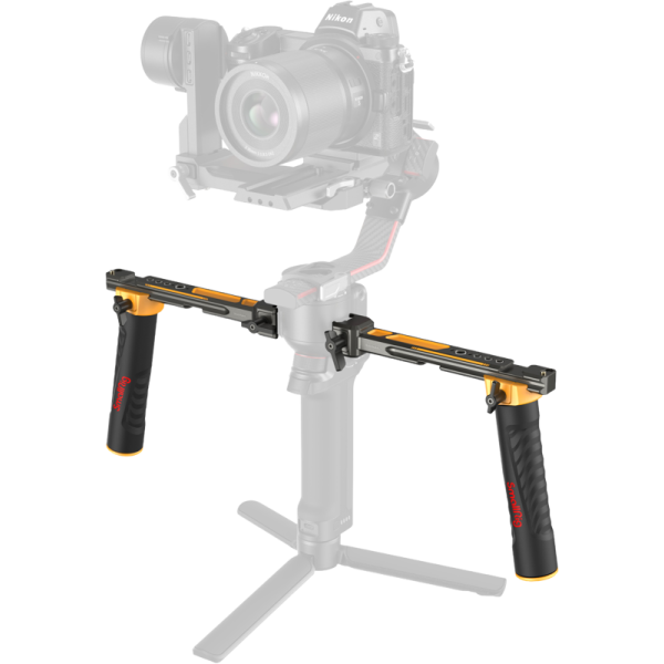 SmallRig 5526 Dual Handgrip for DJI RS 2 / RSC 2 / RS 3 / 3 Pro / RS 4 / 4 Proï¼ˆBumbleBee Edition)