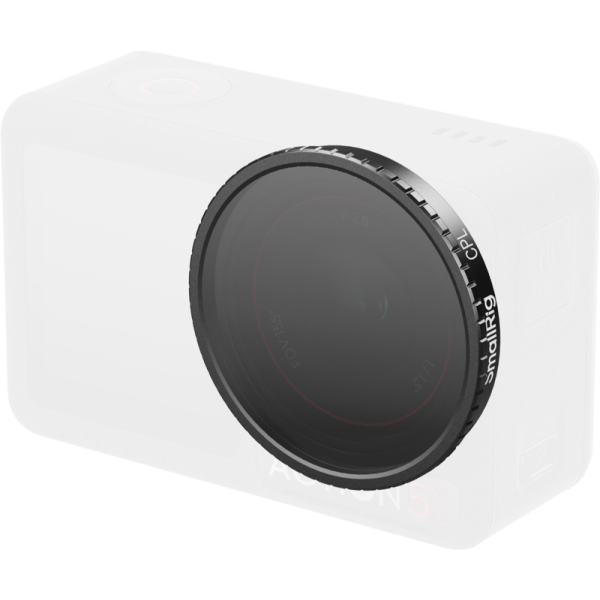 SmallRig 5835 Attachable CPL Filter for DJI Osmo Action 5 Pro / 4