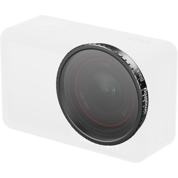 SmallRig 5836 Attachable 1/4 Effect Black Mist Filter for DJI Osmo Action 5 Pro / 4