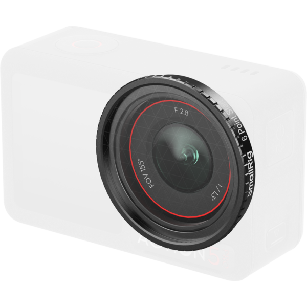 SmallRig 5839 Attachable Star Cross Filter (6 Points) for DJI Osmo Action 5 Pro / 4