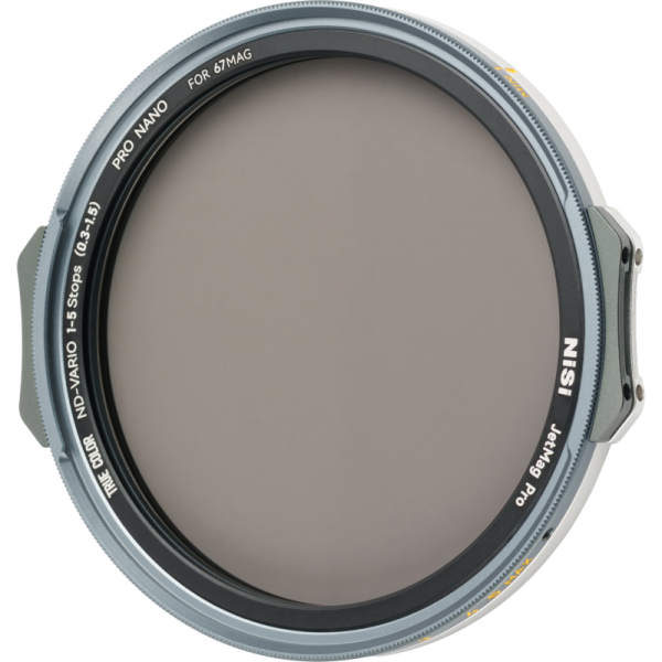 NiSi JetMag Pro 67 VND, Filtru ND Variabil True Color, 1-5 Stops, ND2-ND32, Montaj Magnetic, Diametru 67mm