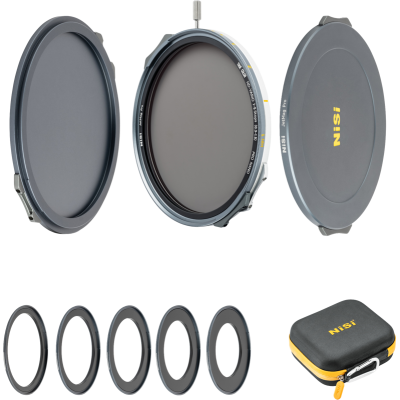 NiSi JetMag Pro 67 VND Flex Kit, Filtru ND Variabil, 1-5 Stop, ND2-ND32, True Color,...