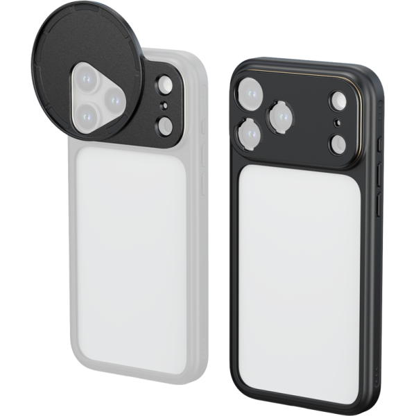 SmallRig 5790 FilMov Lightweight Photography Bumper Case for iPhone 17 Pro Black