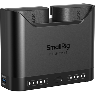 SmallRig 5485 Turbo Charging Kit for LP-E6P Camera Batteries