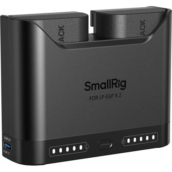 SmallRig 5485 Turbo Charging Kit for LP-E6P Camera Batteries